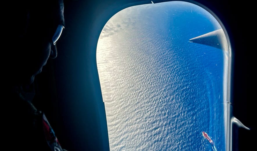 View from AS-6BKS Door