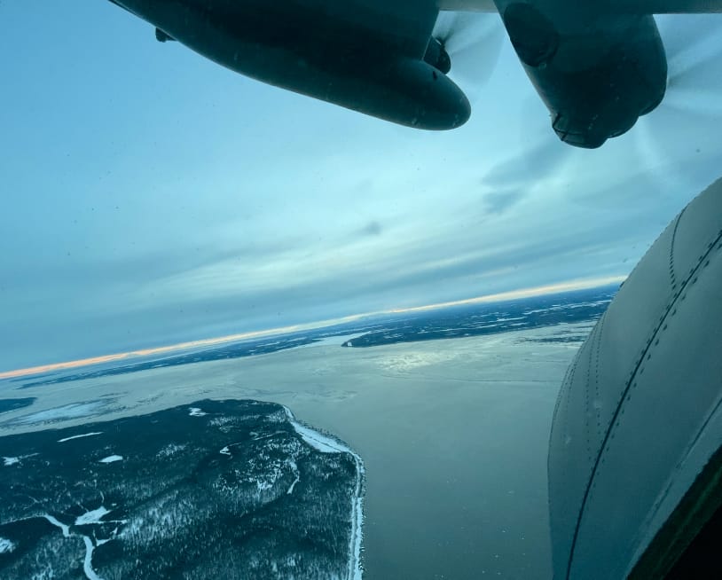 View from AS-6BKS Door